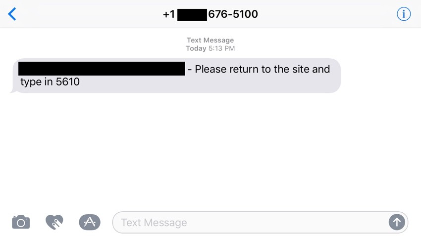 How to Verify a Phone Number via SMS - Text message with verification code