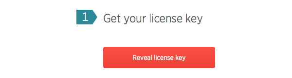 Get your license key