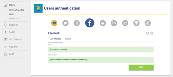 User authentication