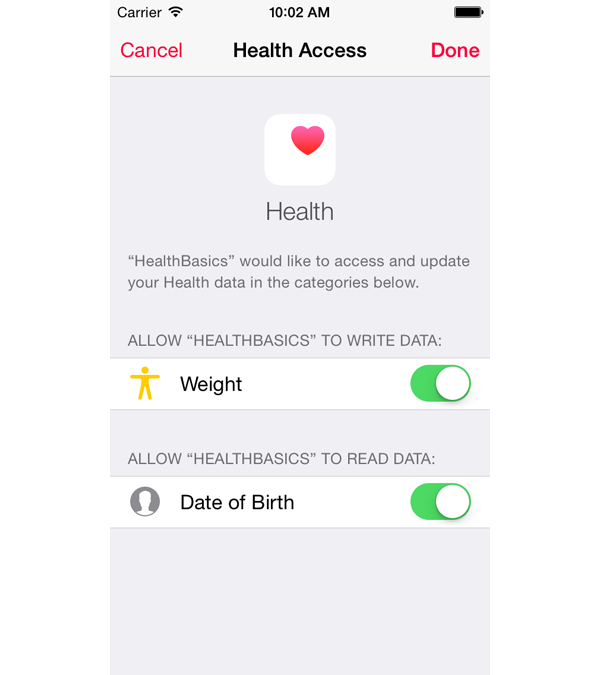 Health Access UI