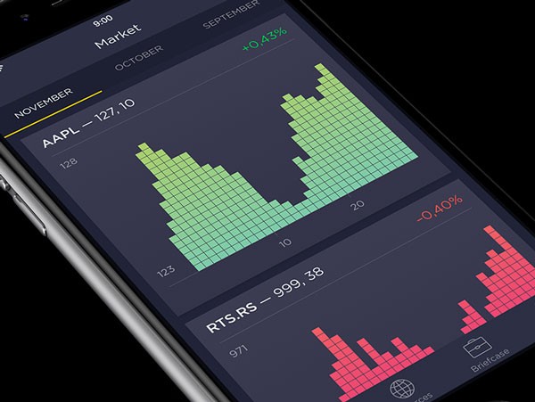 Stocks App Design Concept