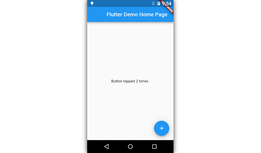 Flutter demo app