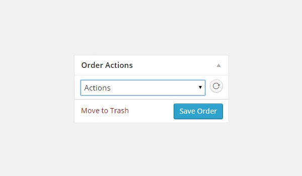 Order Actions