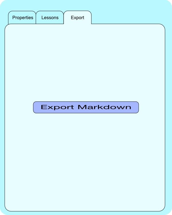 Course Export Form