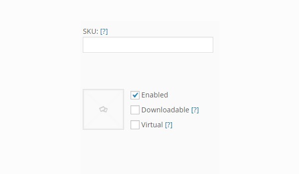 Enabled Downloadable and Virtual checkboxes