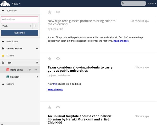 OwnCloud News Home Page 