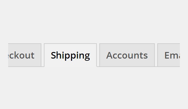 Shipping tab in WooCommerce