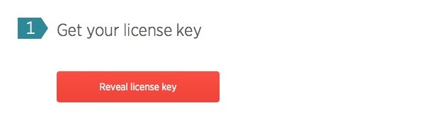 Get your license key