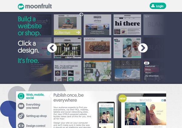 Moonfruit website