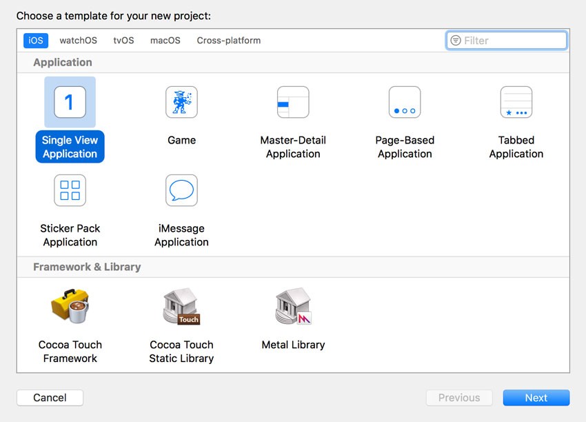 Setting Up the Project In Xcode