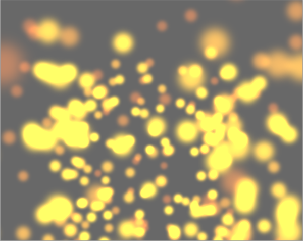 Finished particle system