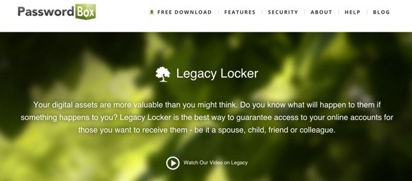 Password Box acquires Legacy Locker