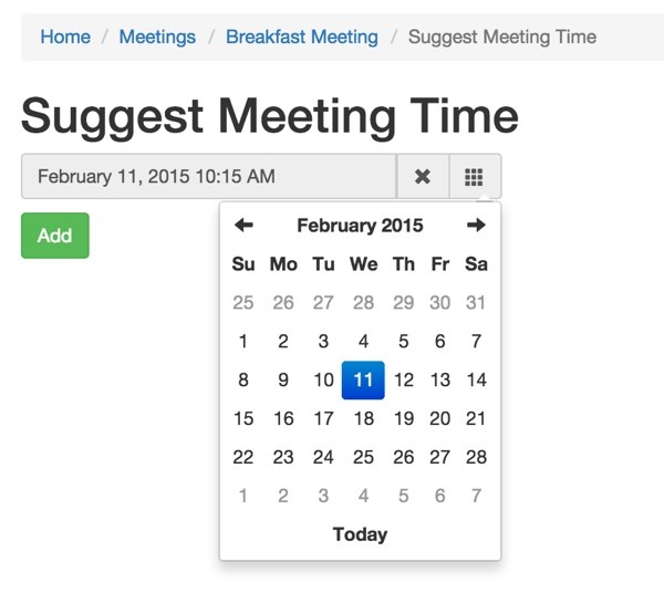 MeetingPlanner Suggest a Meeting Time
