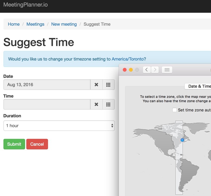 Building Your Startup Timezone Detection - Popup to Change your Timezone