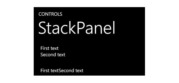 The StackPanel Control