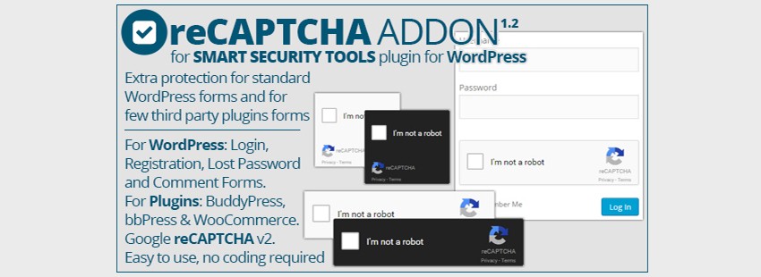 Smart Security Tools reCAPTCHA Addon