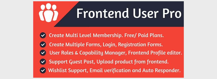 Frontend User Pro