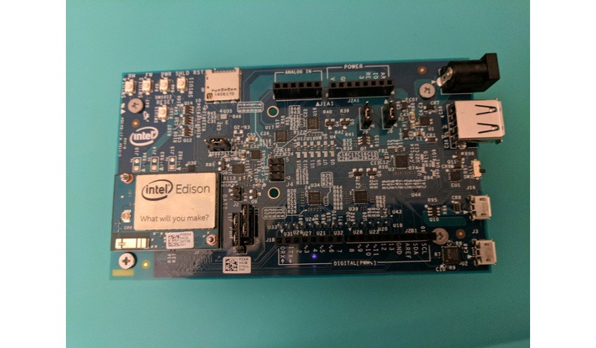 Intel Edison with Arduino Breakout Prototyping Board