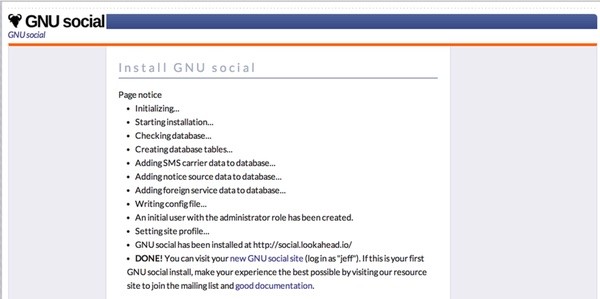 GnuSocial Installation Script
