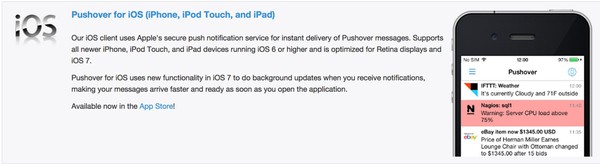 Install Pushover for iOS