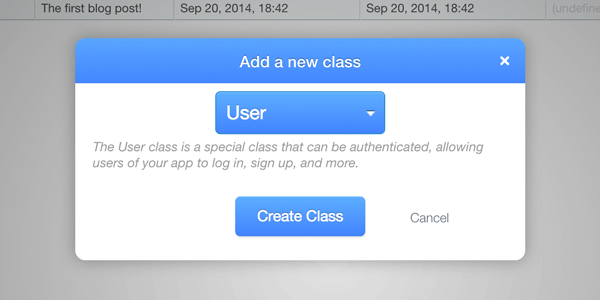 Add a User class