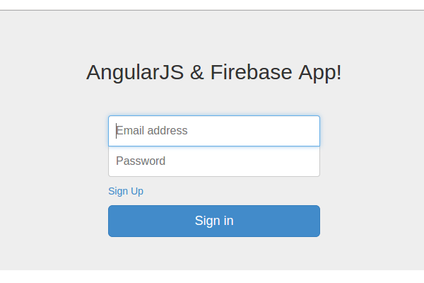 AngularJS  Firebase