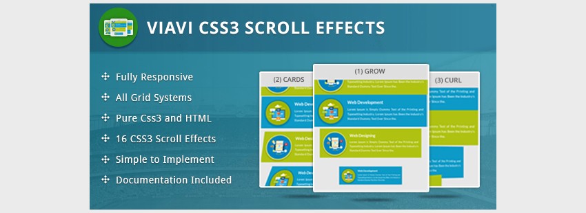 Viavi CSS3 Scroll Effects