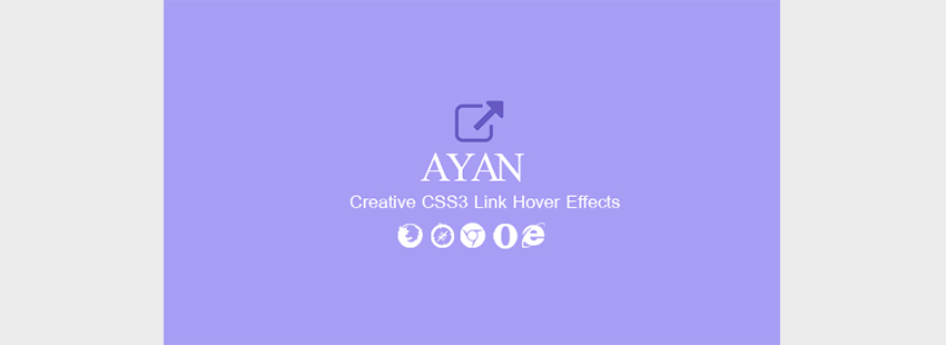 Ayan - CSS3 Link Hover Effects