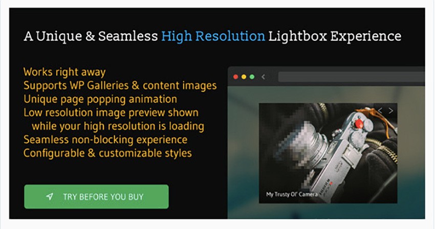 Torchbox Image Lightbox for WordPress