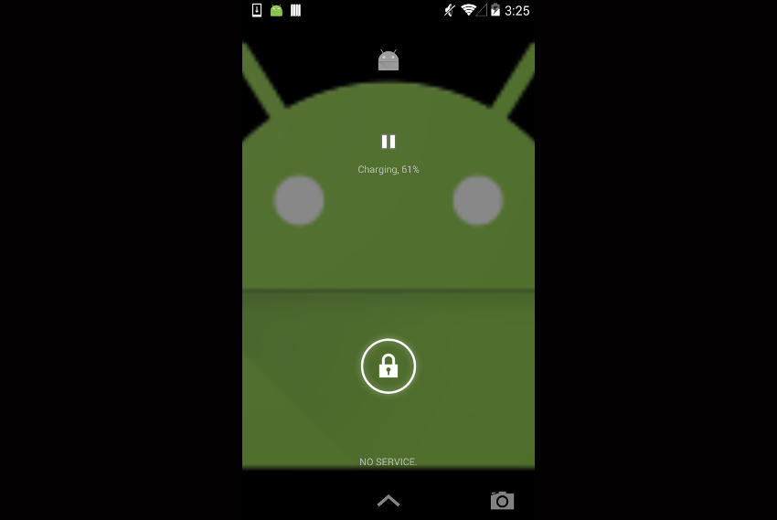 Media lock screen controls on Android Kit Kat