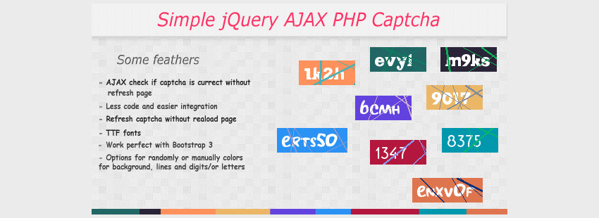Simple jQuery AJAX PHP Captcha