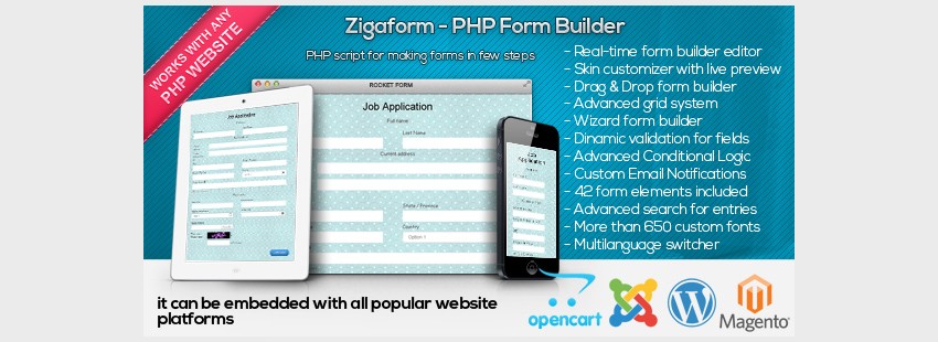 Zigaform - PHP Form Builder - Contact  Survey