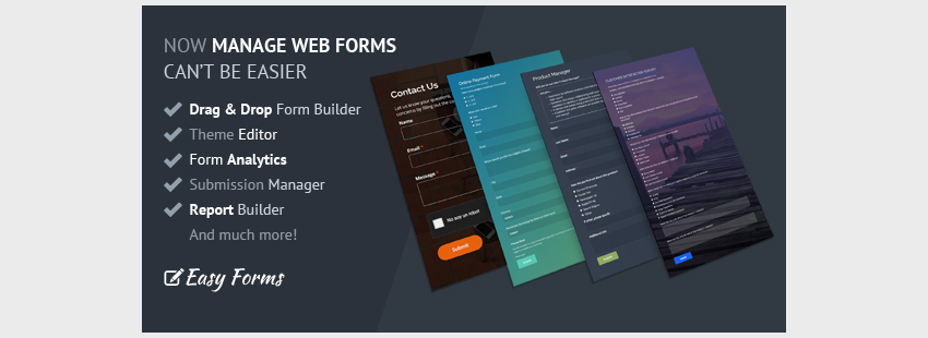 Easy Forms Advanced Form Builder and Manager