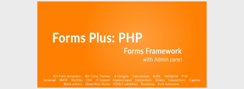 Forms Plus PHP - Forms Framework