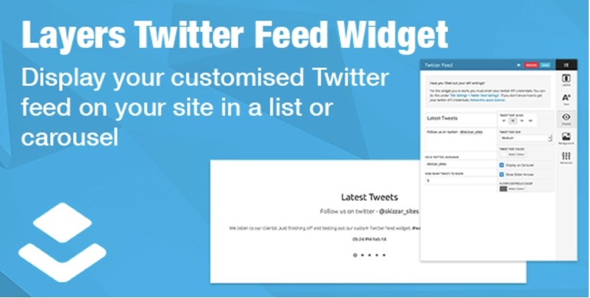 Layers Twitter Feed Widget