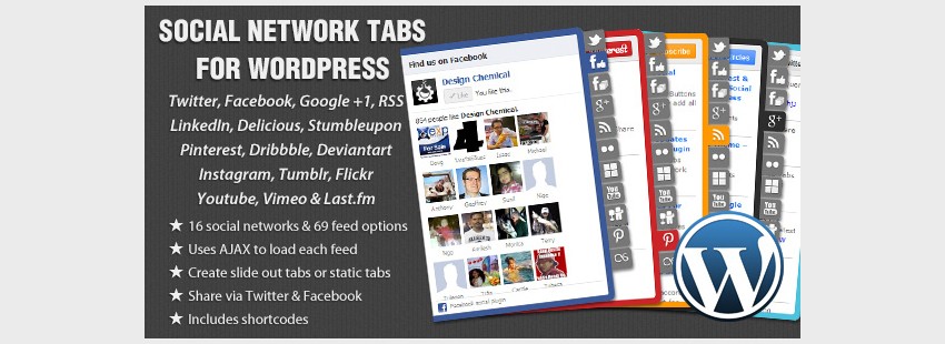 Social Network Tabs For WordPress