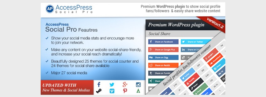AccessPress Social Pro
