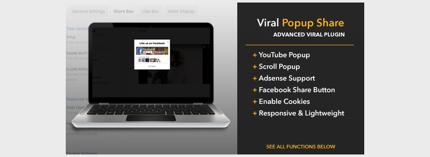 Viral Popup Share
