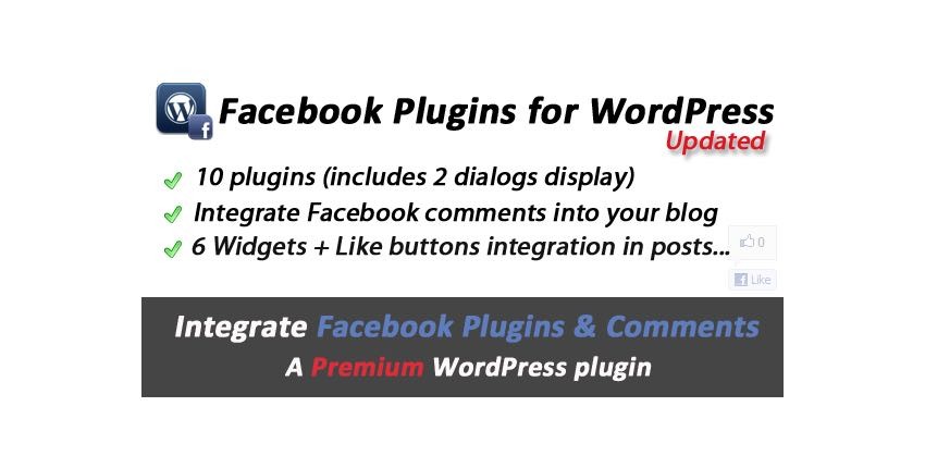 Facebook Plugins Comments  Dialogs for WordPress