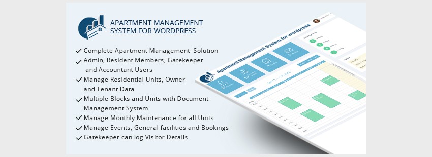 WPAMS - Apartment Management System for WordPress
