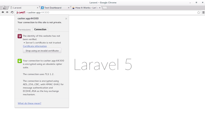 Screenshot from course on Processing Payments With Stripe and Laravel Cashier