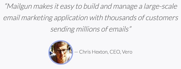 Exploring Mailgun - Chris Hexton CEO Vero Testimony