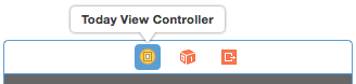 Selecting the view controller