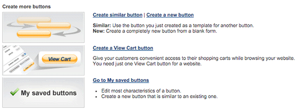 Saved Buttons