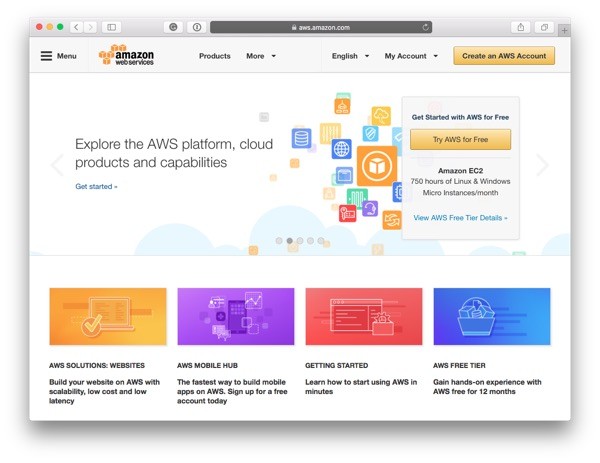 Sign up for an AWS account