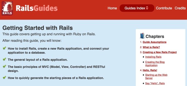 What is Ruby on Rails Getting Started