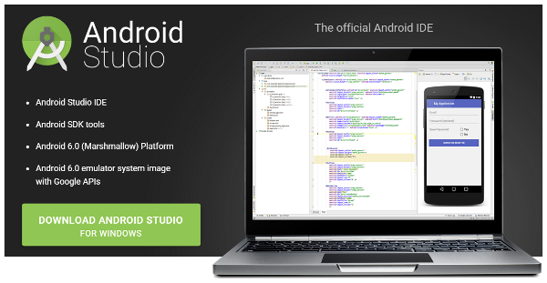 Android Studio Download Page