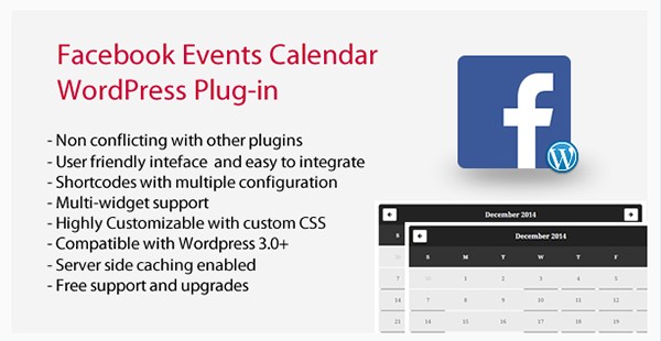 Facebook Events Calendar WordPress Plugin