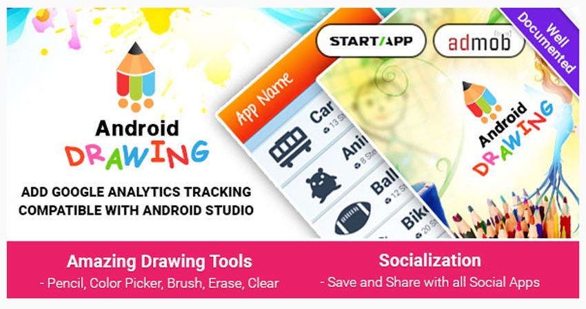Android Drawing on Envato Market