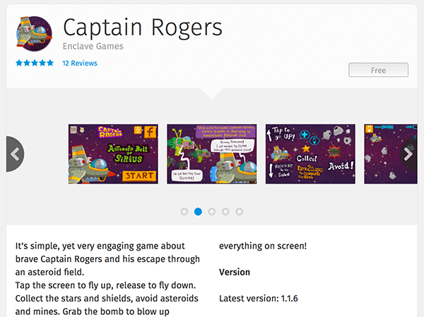 Firefox OS - Captain Rogers